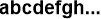 Arial minta